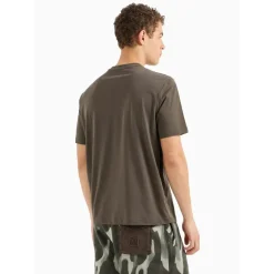 Armani Exchange Shirts, Polo's & Blouses* 6DZTHCZJBYZ shirt heren black olive