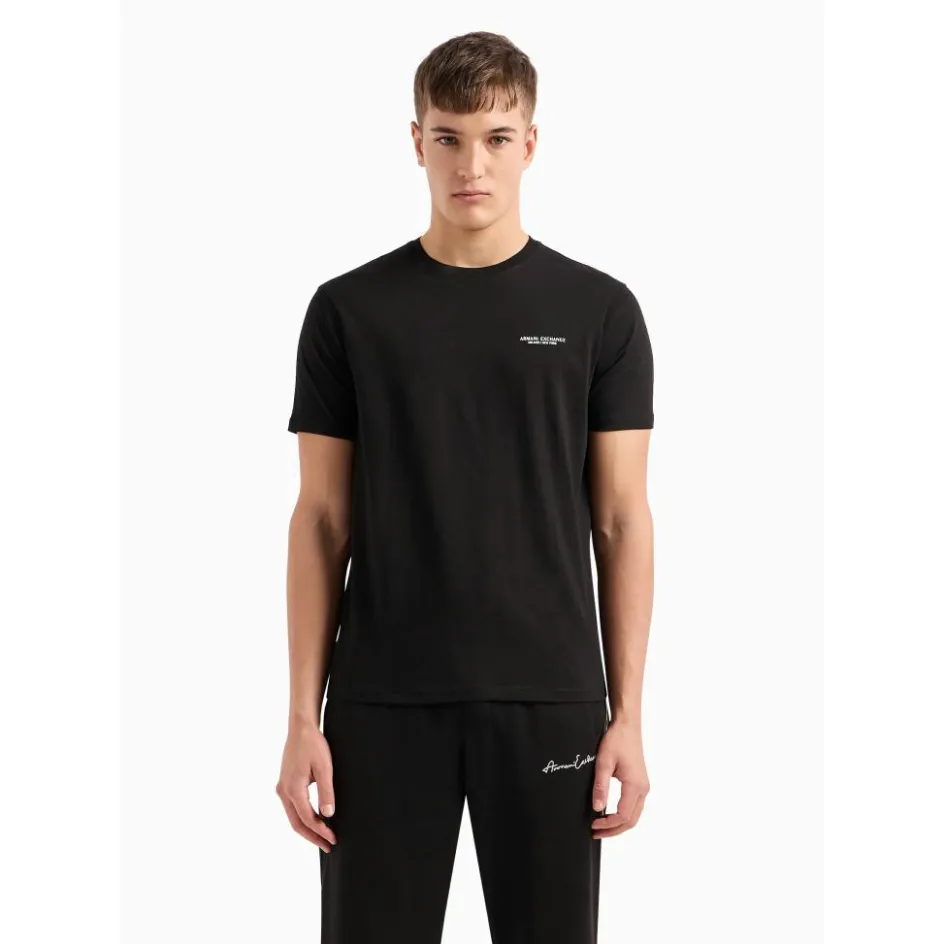 Armani Exchange Shirts, Polo's & Blouses* 8NZT91Z8H4Z shirt heren black