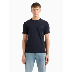 Armani Exchange Shirts, Polo's & Blouses* 8NZT91Z8H4Z shirt heren navy blue