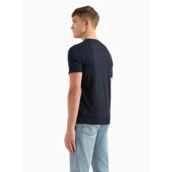 Armani Exchange Shirts, Polo's & Blouses* 8NZT91Z8H4Z shirt heren navy blue