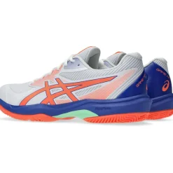 Asics Padelschoenen*GAME FF padelschoen heren white vivid coral