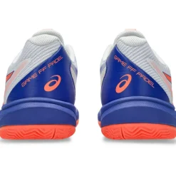 Asics Padelschoenen*GAME FF padelschoen heren white vivid coral