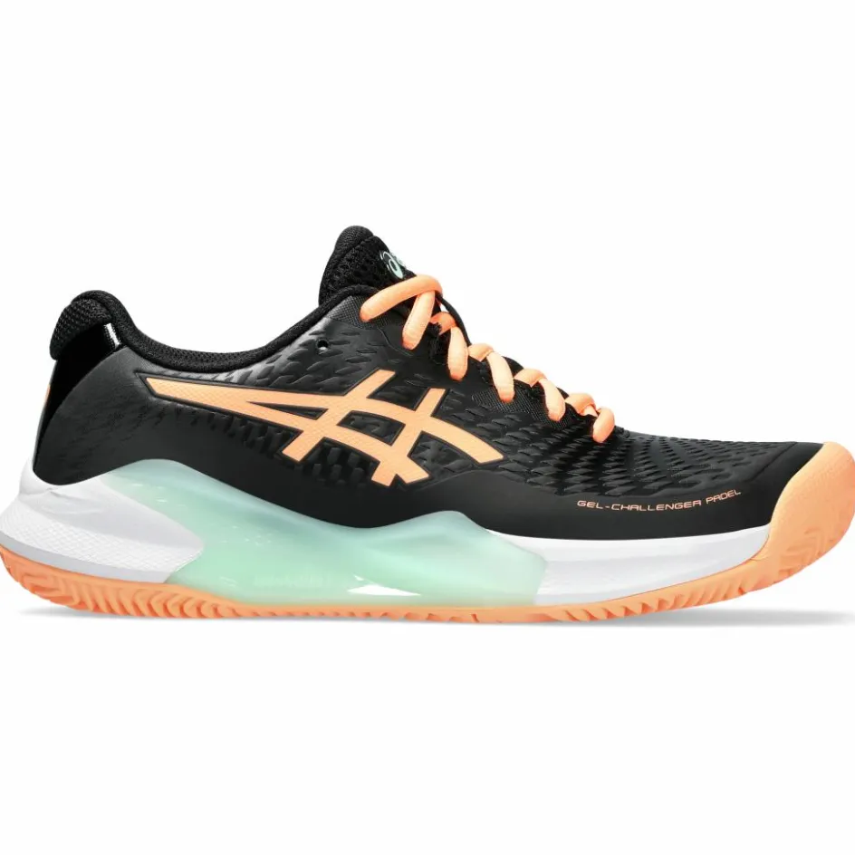Asics Padelschoenen*Gel-Challenger 14 Padel padelschoenen dames black bright sunstone