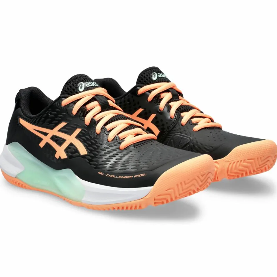 Asics Padelschoenen*Gel-Challenger 14 Padel padelschoenen dames black bright sunstone