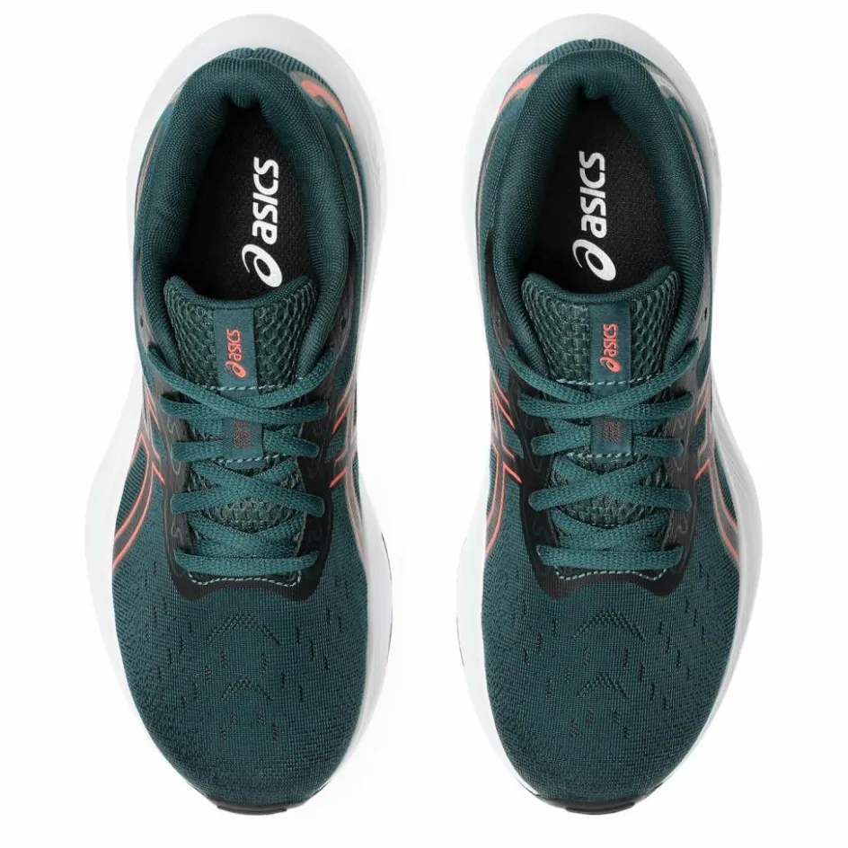 Asics Hardloopschoenen*Gel-Cumulus 26 GS hardloopschoenen junior saxon green coral reef
