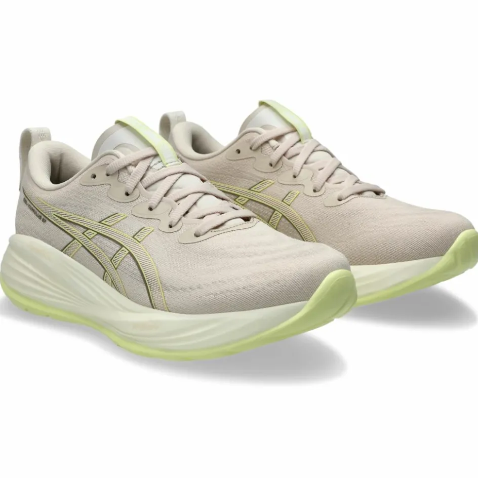 Asics Hardloopschoenen*Gel-Cumulus 27 hardloopschoenen dames mineral beige huddle yellow
