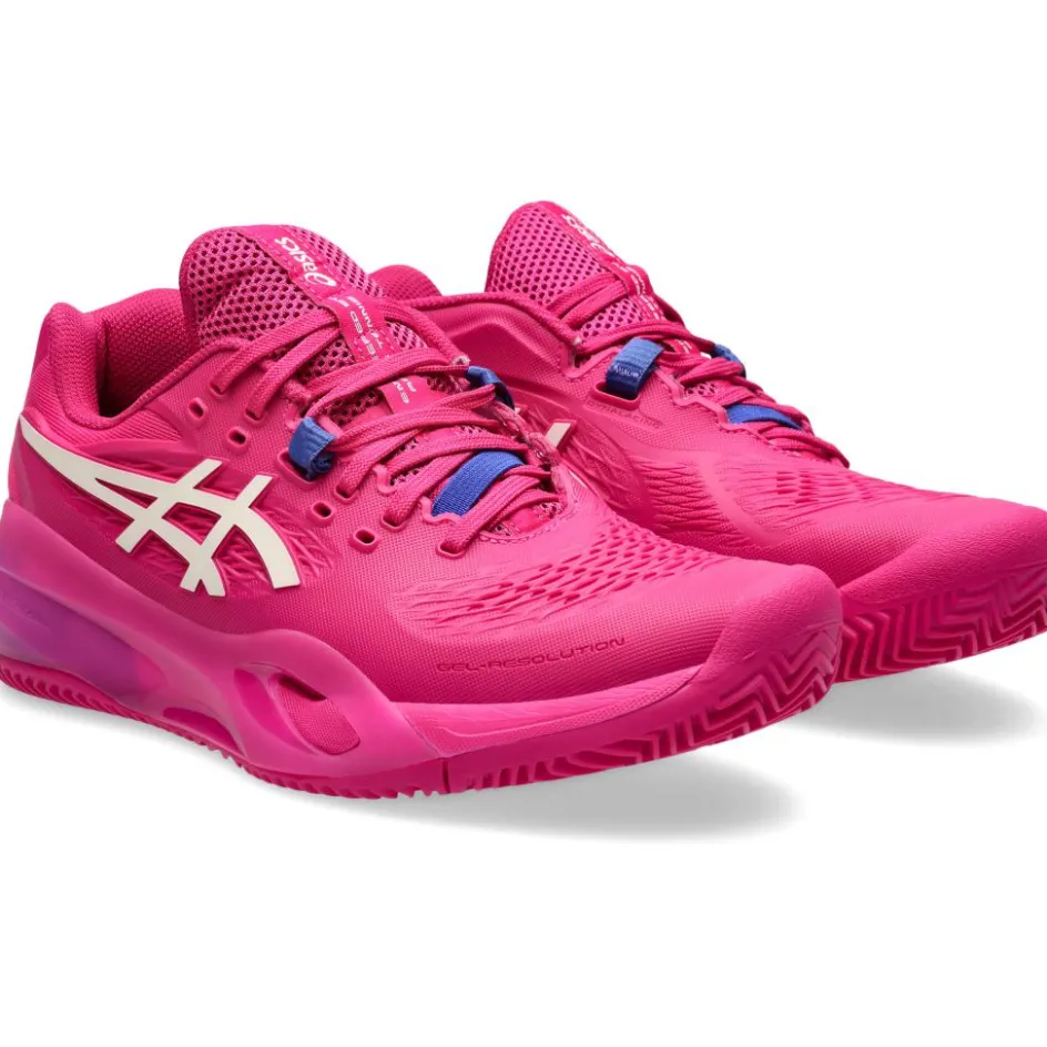 Asics Tennisschoenen*GEL-RESOLUTION X CLAY tennisschoenen dames bright rose cream