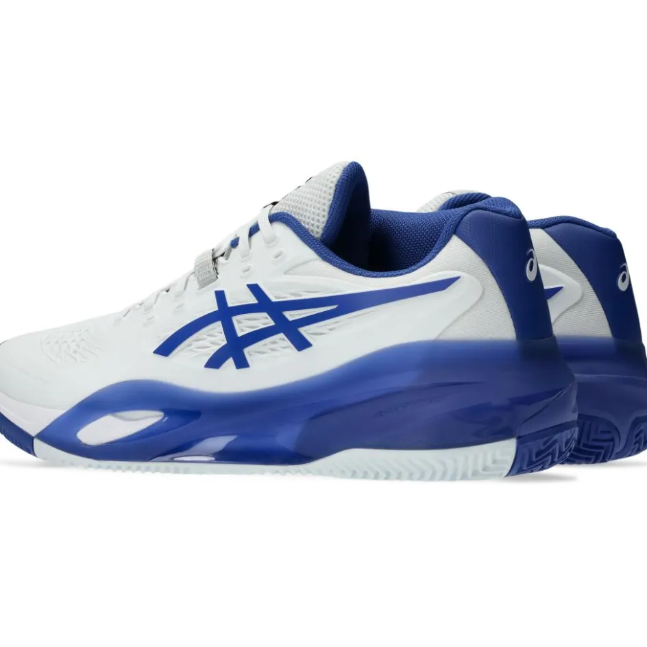 Asics Tennisschoenen*GEL-RESOLUTION X CLAY tennisschoenen heren white dark cobalt