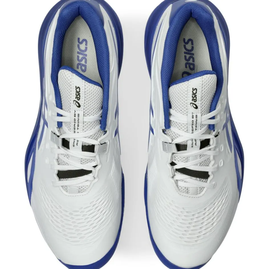Asics Tennisschoenen*GEL-RESOLUTION X CLAY tennisschoenen heren white dark cobalt