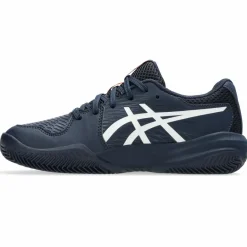 Asics Tennisschoenen*Gel-Resolution X GS Clay tennisschoenen junior midnight white