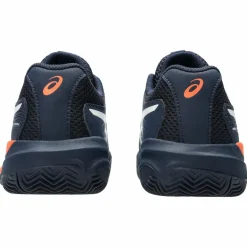 Asics Tennisschoenen*Gel-Resolution X GS Clay tennisschoenen junior midnight white