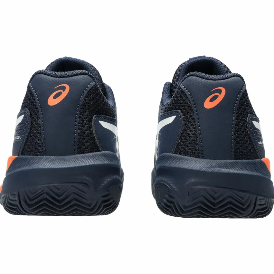 Asics Tennisschoenen*Gel-Resolution X GS Clay tennisschoenen junior midnight white