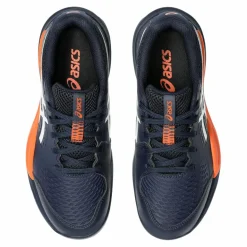 Asics Tennisschoenen*Gel-Resolution X GS Clay tennisschoenen junior midnight white