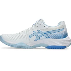 Asics Indoorschoenen*Netburner Ballistic FF 3 indoorschoenen dames white blue coast