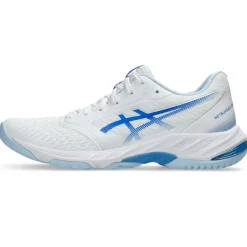 Asics Indoorschoenen*Netburner Ballistic FF 3 indoorschoenen dames white blue coast