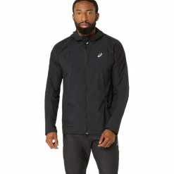 Asics Hardloopkleding*Road Packable hardloopjack heren performance black