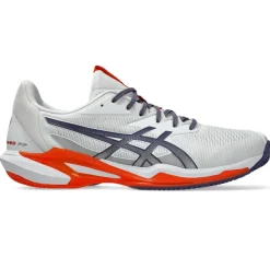 Asics Tennisschoenen*Solution Speed FF 3 Clay tennisschoenen heren white greyish purple