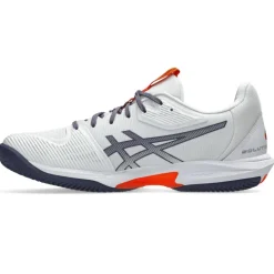 Asics Tennisschoenen*Solution Speed FF 3 Clay tennisschoenen heren white greyish purple