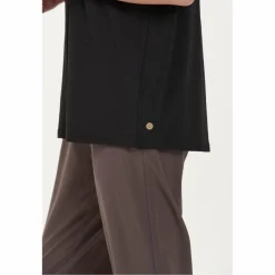 Athlecia Sportshirt*Lizzy S/S shirt dames black melange