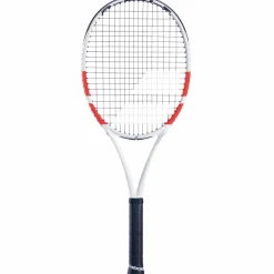 Babolat Tennisracket*Pure Strike 100 Gen4 tennisracket wit rood ZWART