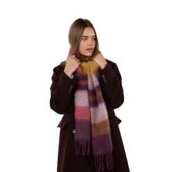 Barts Sjaals|Wintersport*Eluzabeth sjaal dames aubergine