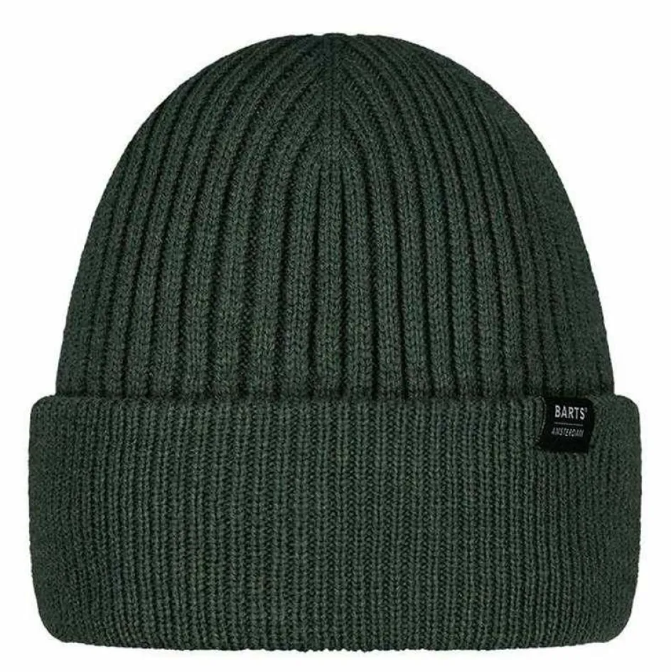 Barts Mutsen|Wintersport*Nieck muts heren army