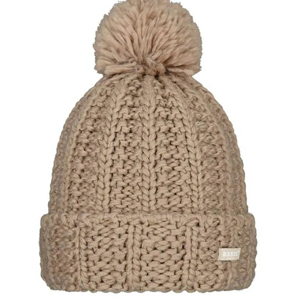 Barts Mutsen|Wintersport*Nirvaan muts dames light brown