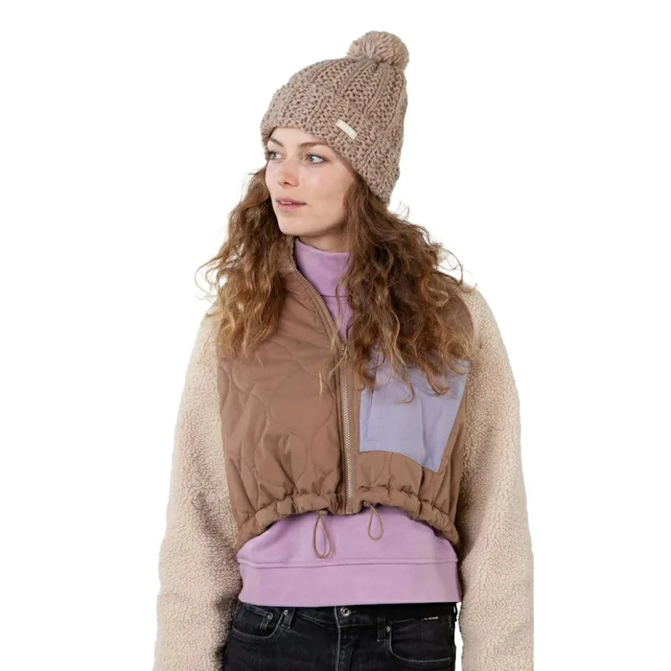 Barts Mutsen|Wintersport*Nirvaan muts dames light brown