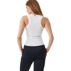 Björn Borg Tenniskleding* Ace Rib Pocket tennis tanktop dames brilliant  white