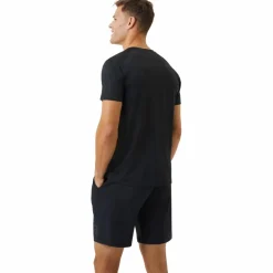 Björn Borg Sportshirt* Borg Athletic shirt heren black beauty