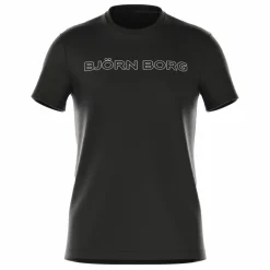 Björn Borg Shirts, Polo's & Blouses* Borg Essential 3 shirt heren black beauty