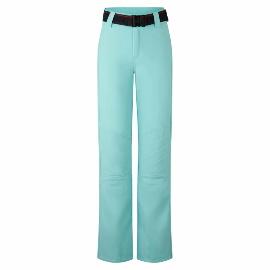 Bogner Fire+Ice Skibroeken|Wintersport* Zula softshell skibroek dames snow blue