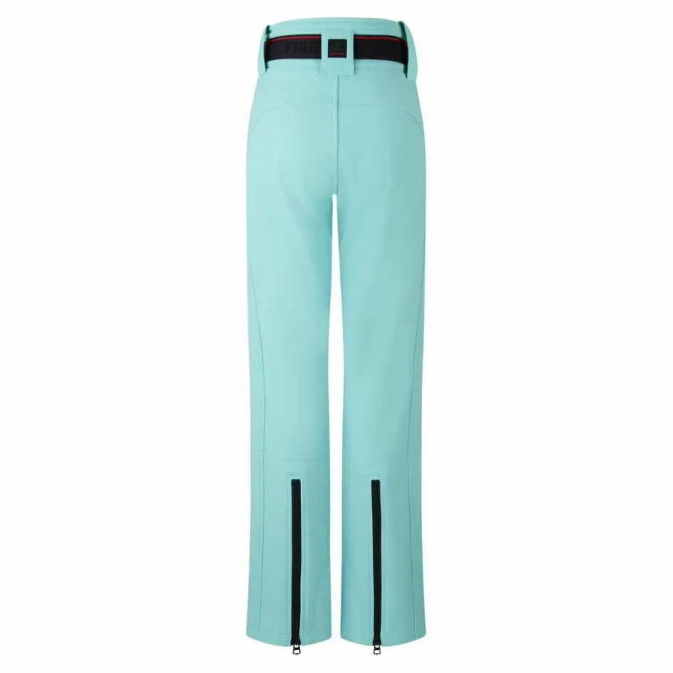 Bogner Fire+Ice Skibroeken|Wintersport* Zula softshell skibroek dames snow blue