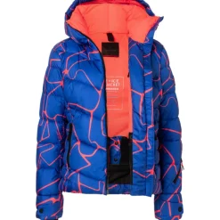 Bogner Ski Jassen|Wintersport*Saelly winterjas dames amparo blue orange
