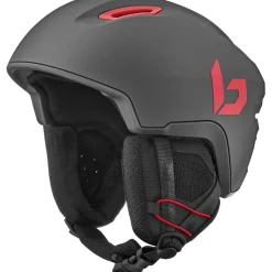 Bollé Skihelmen|Wintersport*RYFT skihelm junior titanium red matte - 52 - 55 cm