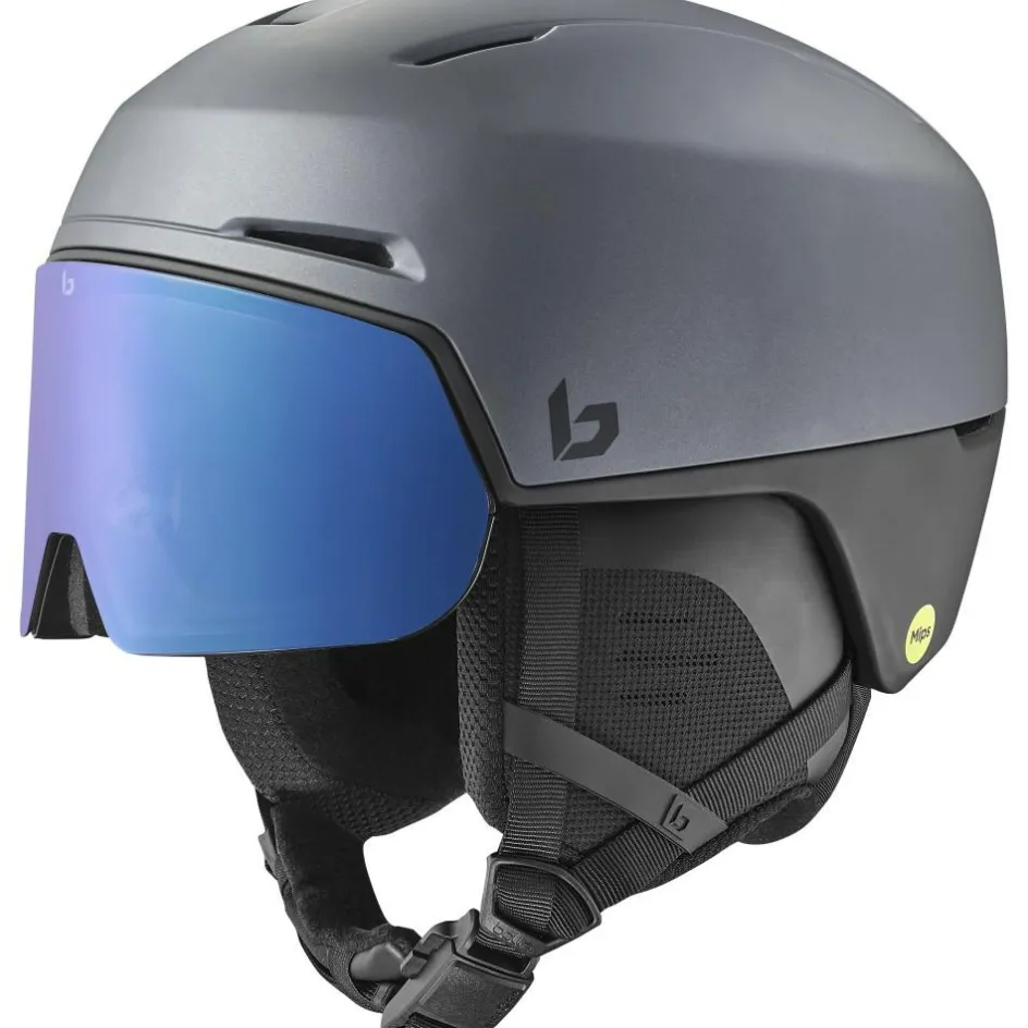 Bollé Skihelmen|Wintersport*X-FUSION MIPS skihelm titanium black matte - 52 - 55 cm