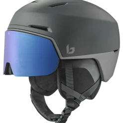 Bollé Skihelmen|Wintersport*X-Fusion Plus Photochromic skihelm black grey matte 59 - 62 cm