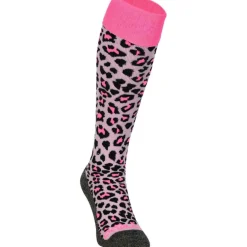 Brabo Hockeykleding*Cheetah hockeysokken soft pink