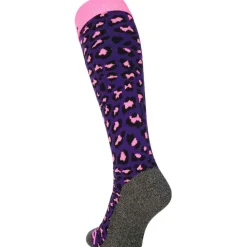 Brabo Hockeykleding*Cheetah hockeysokken purple