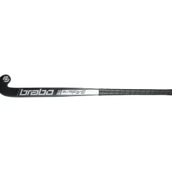 Brabo Hockeystick*Elite 5 Carbon WTB Classic Curve hockeystick black white