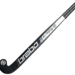 Brabo Hockeystick*Elite 5 Carbon WTB Classic Curve hockeystick black white