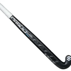 Brabo Hockeystick*Elite 5 Carbon WTB Low Bow hockeystick black white