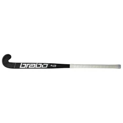 Brabo Hockeystick*Elite 5 Carbon WTB Low Bow hockeystick black silver