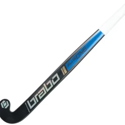 Brabo Hockeystick*Elite 1 WTB Forged Carbon Extreme Low Bow hockeystick navy gold