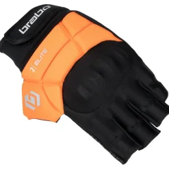 Brabo Hockey Bescherming*Elite Pro Player hockeyhandschoen orange grey