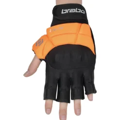 Brabo Hockey Bescherming*Elite Pro Player hockeyhandschoen orange grey