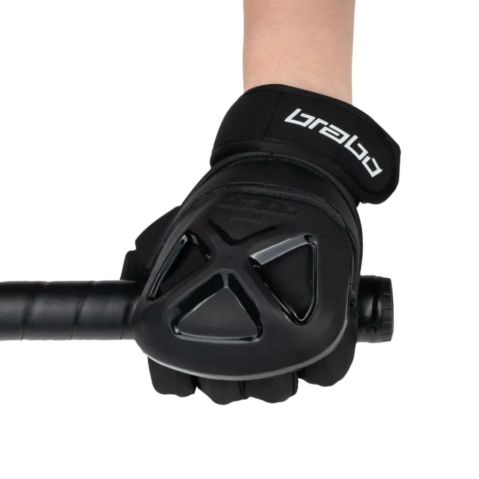 Brabo Hockey Bescherming*Extreme Player hockeyhandschoen black