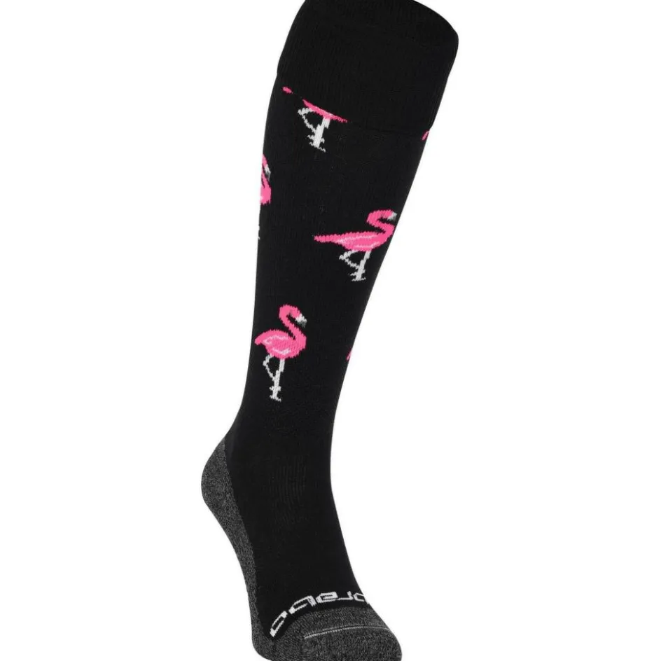 Brabo Hockeykleding*Flamingo hockeysokken black