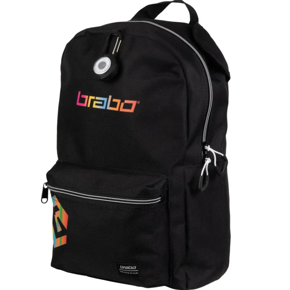 Brabo Hockeytas*Force hockeytas junior black rainbow