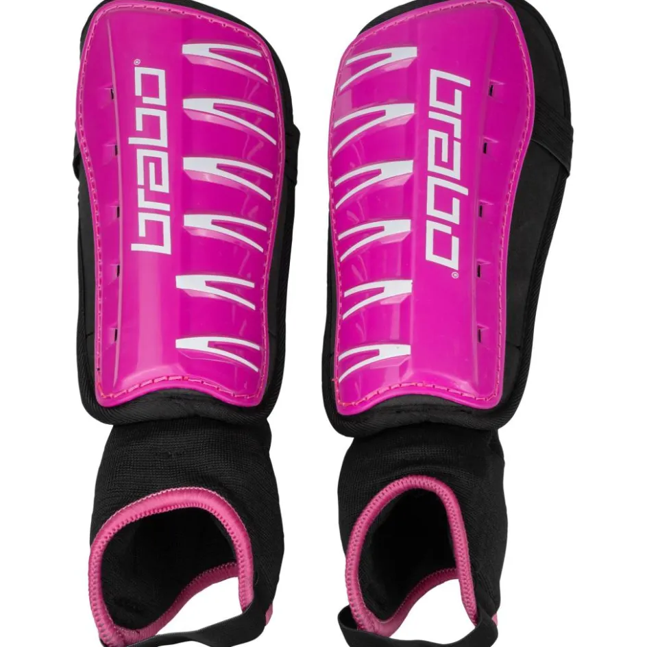 Brabo Hockey Bescherming*Force scheenbeschermers junior pink black